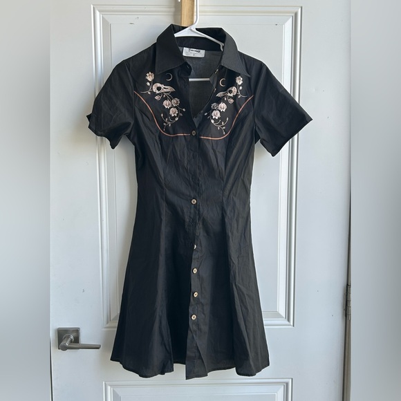 Dresses & Skirts - Boozelele | Skeleton Crow Dress | Size Small